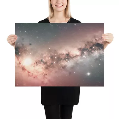 Milky Way Galaxy Poster; Space Astronomy Night Sky Photo • $26.49