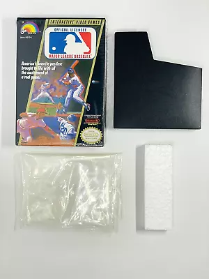 Major League Baseball (1988) - MLB - Nintendo NES - Authentic Box Only - No Game • $20