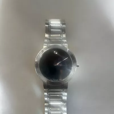 Movado Stiri Black Museum 40 Mm Sapphire Crystal Watch • $300