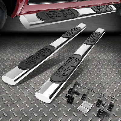 For 19-20 Ram 1500 Quad Cab 6  Oval Stainless Running Board Side Step Nerf Bar • $220.88