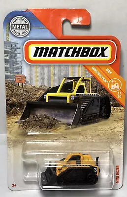 Matchbox 1:64 Mini Dozer MBX Construction 17/20 New Sealed Yellow Metal Dozer • $4.99