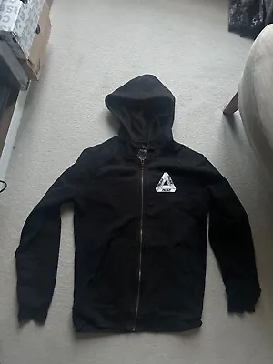 Palace Skateboards Tri-Ferg Zip Hoodie (Black / Medium) • £99.99