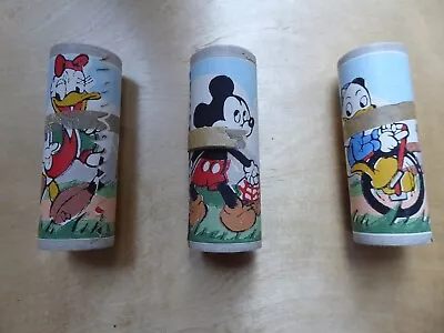 1940 Vintage Mickey And Minnie Donald Duck Pluto Walt Disney Wall Paper Border • $18