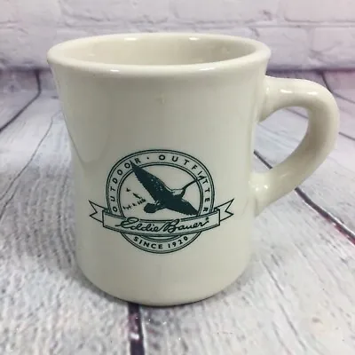 Eddie Bauer Coffee Cup Mug Restaurant Ware Outdoor Outfitter Hunting Bird • $13.99