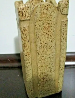 CLAYTON Art Pottery Studios Ga Earthware Pottery Vase Signed 7  • $15.73