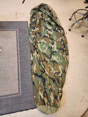 Army Woodland M81 Bivy Cover Gore-Tex Sleeping Bag Cover BDU 3822 • $59