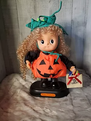 Small Fry Telco Motionettes Halloween Figurine Doll Animated Trick Treat Girl  • $22.49