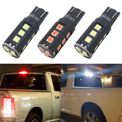 2 White 1 Red 921 Cargo 3rd Brake Light LED Bulbs For 2011-up Ram 1500 2500 3500 • $13.99