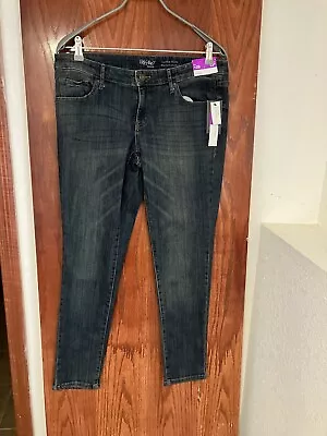 NWT Mossimo Jeans Size 12 Low Rise Skinny Stretch 31 X 29 • $19.99