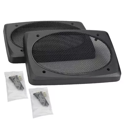 6 X9  Speaker Grill | Black Wire Mesh | Sold As A Pair • $28.78