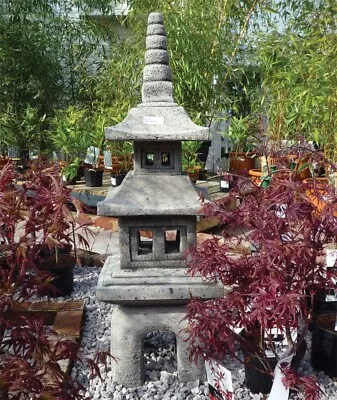 Four Piece Japanese Pagoda Stone Garden Ornament • £469.99