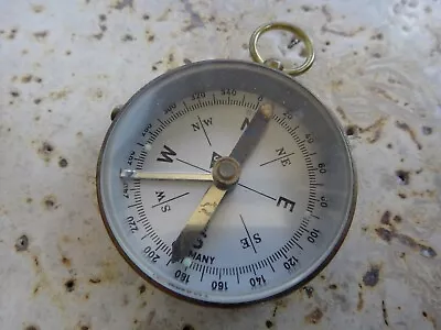 Vintage Compass Pocket Compass Made In Germany With Lock • $11