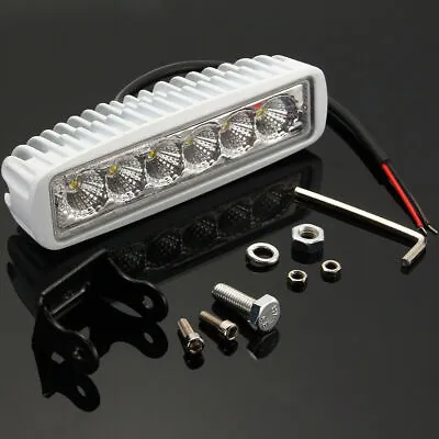 12V 6  LED Marine Spreader Deck/Mast Work Lights White For Boat Flood Light Bar • $18.36