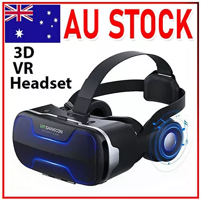 $73.49 • Buy Shinecon VR 4.0 LOS Android Game Movie Headset Box 3D Virtual Reality VR Glasses