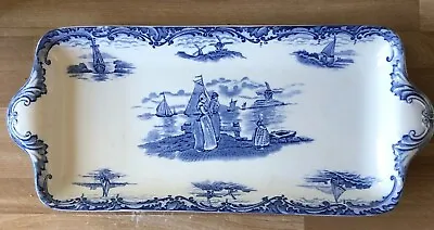 Lovely Old Wedgwood Large Serving Plate Platter Dutch Theme Design • $30