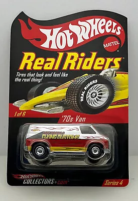 Hot Wheels 2005 RLC Real Riders Series 4 - '70s Van #10095/11000 • $34