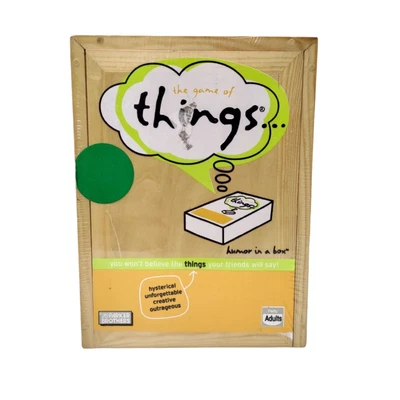 $29.95 • Buy Parker Brothers The Game Of Things Brand New Unopened Wood Box