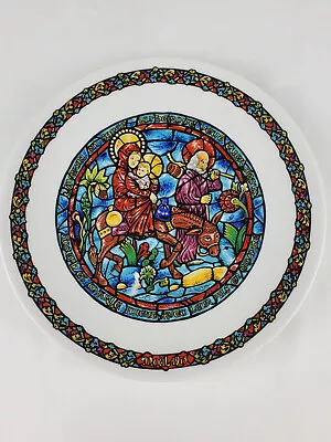 Noel Vitrail By D'Arceau Limoges Collectors Plate With COA • $7.99