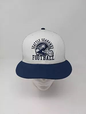 Seattle Seahawks New Era 9Fifty Snapback Hat Mesh Back Adjustable Cap • $14.99