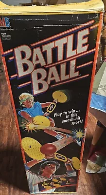 Battle Ball Paddles Vintage Lawn Game Milton Bradley 1989 Toy Complete • $69.99
