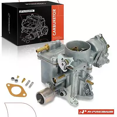 34 Pict-3 Carburetor For 1600cc VW Air Cooled Type 1 Engines Beetle 113129031N • $64.99