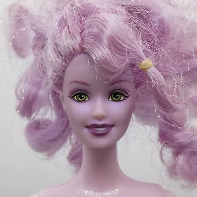 Barbie Fairytopia Sparkle Fairy Doll Purple Hair Generation Girl Face 2004 B5736 • $12.49