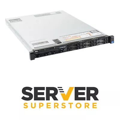 Dell PowerEdge R620 Server 2x E5-2650 V2 = 16 Cores H710P 32GB RAM 2x 600GB SAS • $232.99