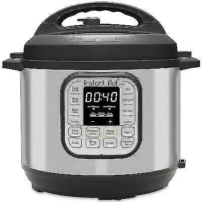 Instant Pot Duo 7-in-1 Electric Pressure Cooker - Stainless Steel/Black 8Qt... • $170