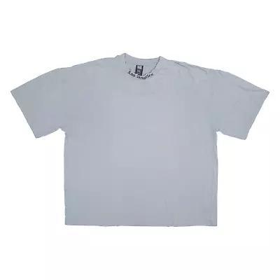 BLACK SQUAD Los Angeles Oversized Fit Mens T-Shirt Blue 2XL • £9.99