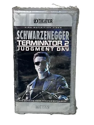 NEW Other Sealed Terminator 2 Judgment Day VHS  DVHS D-VHS D-Theater AS IS Read • $170.99