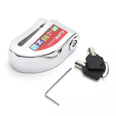 Loud Alarm Touch Anti Theft Motorcycle Scooter Security Wheel Disc Brake Lock • $12.99