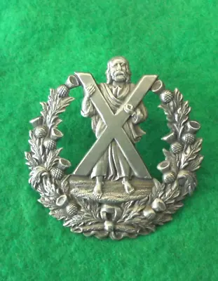 79th (Cameron Highlanders) Regiment Of Foot Glengarry Badge 1874-1881 • £21.97