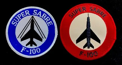 2 X USAF F-100 Super Sabre Patches Misty FAC HUN Vietnam War Century Series • $10.99