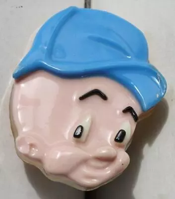 Elmer Fudd Warner Brothers Night Light Head Shaped Figurine WORKS Plastic VTG -- • $13.99