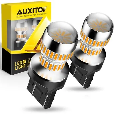 AUXITO LED Turn Signal Light Anti Hyper Flash 7440 7443 7444NA Brake Tail Bulbs • $17.99