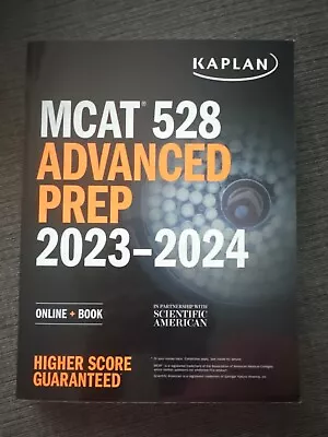 Kaplan Test Prep Ser.: MCAT 528 Advanced Prep 2023-2024 : Online + Book By... • $50