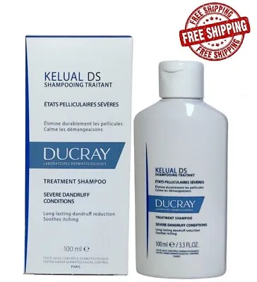 Ducray Kelual Ds Anti Dandruff Shampoo 3.3oz / 100ml  EXP 1/2026 • $22.90