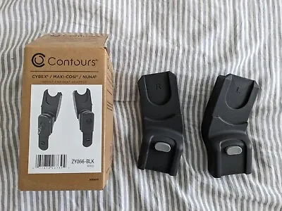 Contours Infant Car Seat Adapter - Compatible With Select Cybex Maxi-COSI Nuna • $30