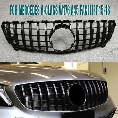 For Mercedes A-Class W176 A200 A45 A180 A176 Front Bumper Grille AMG GT 2015-18 • £51.95