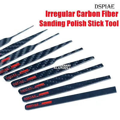 3PCS DSPIAE CFB Carbon Fiber Sanding Polish Stick Tool For Military/Gundam Model • $9.99