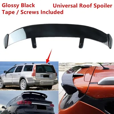 Fit For Volvo XC70 03-07 Rear Window Roof Spoiler Modified Wing ABS Glossy Black • $84.19