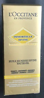L'Occitane Immortelle Divine Youth Oil 30ml 1 Oz   (D7) • $135
