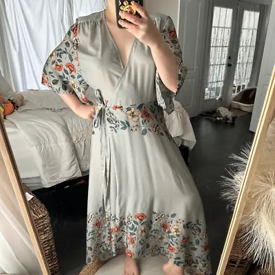 Asos Women’s 4 Floral Wrap Maxi Dress • $32