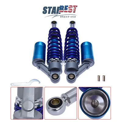 For Honda Kawasaki 12.5  320mm Motorcycle Rear Shock Absorber Air Suspension • $48.07