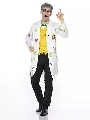 £14.99 • Buy Adult Men's Mad Scientist Fancy Dress Costume - 84193