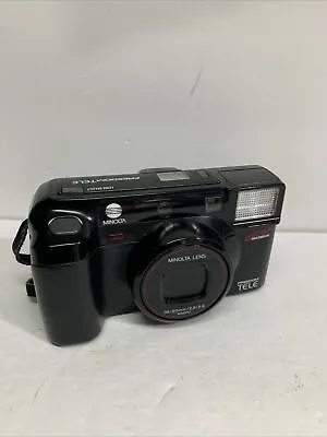 Minolta Freedom Tele 35mm Point And Shoot Film Camera AF Multibeam FLAWS READ!!! • $9.99