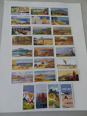 25 Vintage Cigarette Cards British Holiday Resorts. 1957.. Tobacco Cards. NEW • $14.95