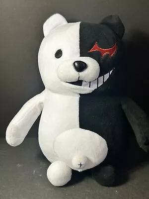 Danganronpa Monokuma 14  Soft Plush Toy Doll Black & White Bear Anime Freak-EUC! • $14.99