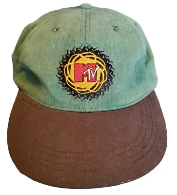 Vintage MTV 1993 Hat Cap Movie Awards Logo Dad One Size Fit  • $39.99