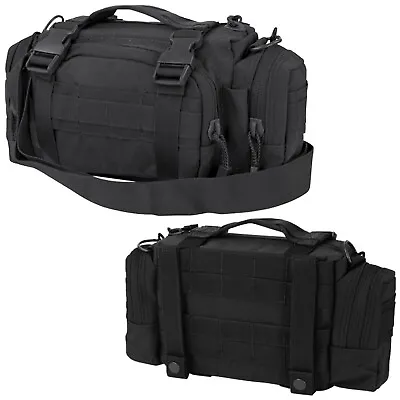 Modular Style Deployment Bag Compact Tactical Military Hand Bag Carrier-BLACK • $29.99